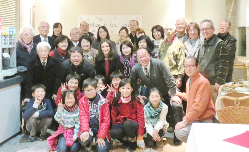 By Kasai Lions Club Welcome Party