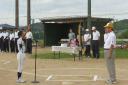 第33回加西ﾗｲｵﾝｽﾞｸﾗﾌﾞ旗争奪少年野球大会　開会式　選手宣誓